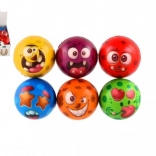 Palline in schiuma Monster 7,5 cm – set di palline colorate in box