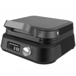 Máltec piastra per waffle con regolazione della potenza e display LCD 2200 W