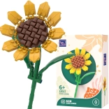 Set di costruzione Pantasy girasole 10 cm, 115 pezzi