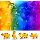 Puzzle in legno Paradiso degli Uccelli