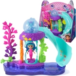 Gabby’s Dollhouse acquario colorato – set di gioco con bambola Gabby e Sirenetta