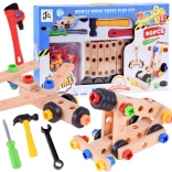 Set di costruzione creativo 80 pezzi – kit di costruzione per bambini
