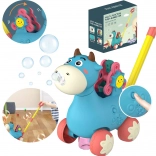 Woopie girello mucca con bolle e suoni – blu