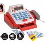 Piccola cassa digitale per bambini con accessori, luce e suono