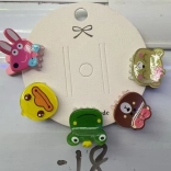Set di fermagli per capelli per bambini con animali