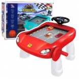 Simulatore di guida manuale – tavolino educativo rosso