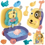 Woopie sandbox acquatico 3-in-1 a valigetta – Cagnolino