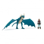 Dragon Trainer – drago Morteoscura e vichinga Astrid, action figure da collezione