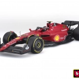 Bburago 1:18 Ferrari F1-75 Scuderia F1 con pilota Carlos Sainz