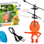 Dinosauro volante controllato con la mano