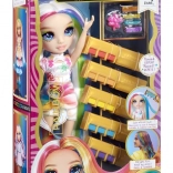 bambola rainbow high con gessetti per capelli amaya