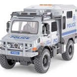 Auto blindato della polizia con effetti luminosi e sonori 24 cm