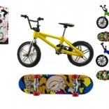 BMX da dito e skateboard – mini set avvitabile 10 cm