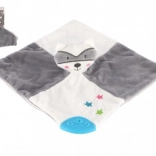 Procione Peluche Tranquillizzante con Sonaglio 20x20 cm