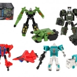 Robot trasformabile 14 cm – si trasforma in auto, camion o razzo
