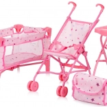 Set bambole 3 in 1 Trixy di Chipolino