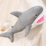 Mascotte Squalo Peluche Hugs 50 cm grigio