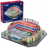 Set di costruzione CaDA stadio SPOTIFY CAMP NOU – modello con licenza FC BARCELONA, 728 pezzi