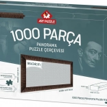 Cornice per puzzle 96x34 cm marrone