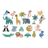 Magneti in legno Vilac Giungla per bambini