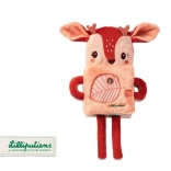 Libretto coccoloso con cerbiatta Stella 3 m+ di Lilliputiens