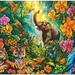 Puzzle Castorland Giungla in fiore 1000 pezzi