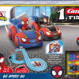 pista elettrica Carrera First Spidey Go Webs Go 2,9 m