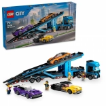 LEGO City 60408 Bisarca con auto sportive