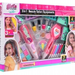 Creatore di bellezza 3 in 1 per ragazze – Capelli colorati, Manicure, Tatuaggi