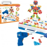 Costruzioni creative con trapano e valigetta