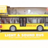 Scuolabus con luci e suoni a retrocarica