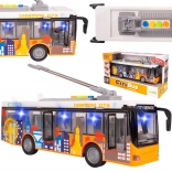 Autobus urbano 1:16 con luce e suono – rosso