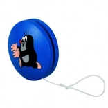 Detoa yo-yo blu con la TALPA che corre