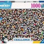 Puzzle Ravensburger La Sfida di Topolino 1000 pezzi
