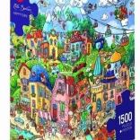 Puzzle HEYE Happytown 1500 pezzi
