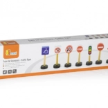 Segnali stradali in legno per bambini