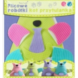 Set creativo Gatto peluche Stefan Feltro Lavoretti