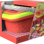Set di gioco cestino con cibo per bambini