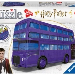 Puzzle 3D Harry Potter Autobus Magico 216 pezzi