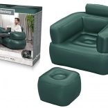 Poltrona gonfiabile BESTWAY, verde scuro