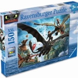 Puzzle Dragon Trainer 150 pezzi