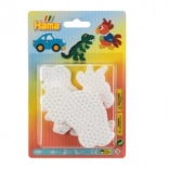 Base per perline da stirare con motivi Auto, Pappagallo e Dinosauro