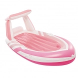 Materassino gonfiabile con tettoia 257 × 135 cm