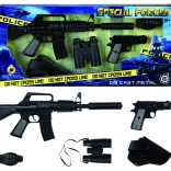 Set di polizia delle unità speciali a pistoncini