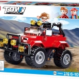 Sluban Town Jeep rosso – set di costruzione 135 pezzi