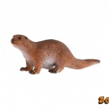 Lontra di fiume zooted plastica 10 cm in sacchetto