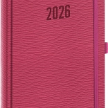 Agenda quotidiana NOTIQUE Rivoli 2026 rosa 15 x 21 cm