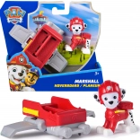 Paw Patrol Marshall figurina con hoverboard 6 cm