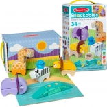 Set di costruzioni in legno safari animaletti 34 pezzi MELISSA & DOUG