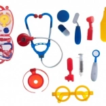 Set medico per bambini in valigetta di plastica